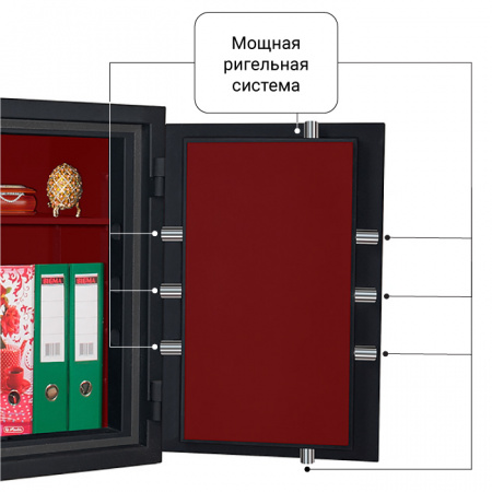 Сейф с биометрическим замком Royal Guard 64-2 FLOCK